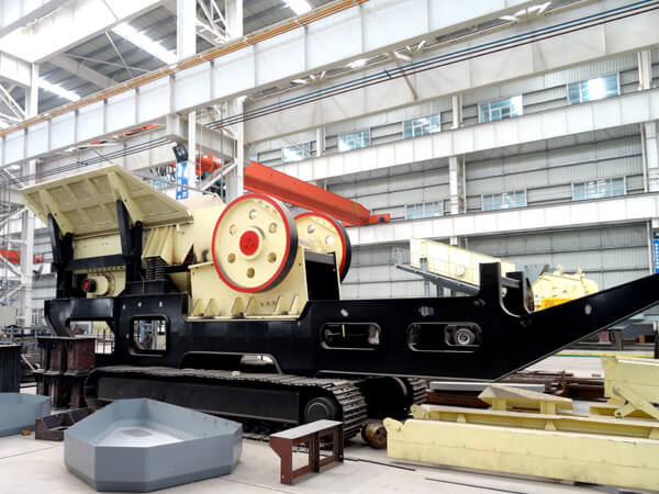 mobile jaw crusher